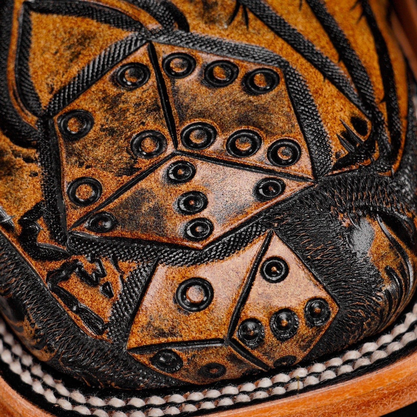 Iron Trail Cowboy Boots - Desert Ember, Square Toe
