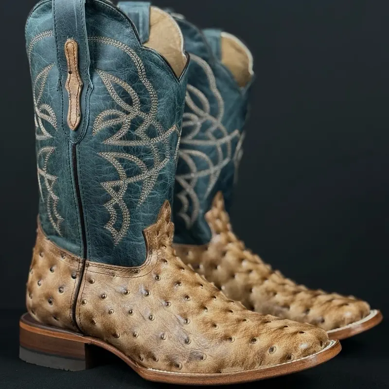 Ave Print Orix Blue Jean Boots