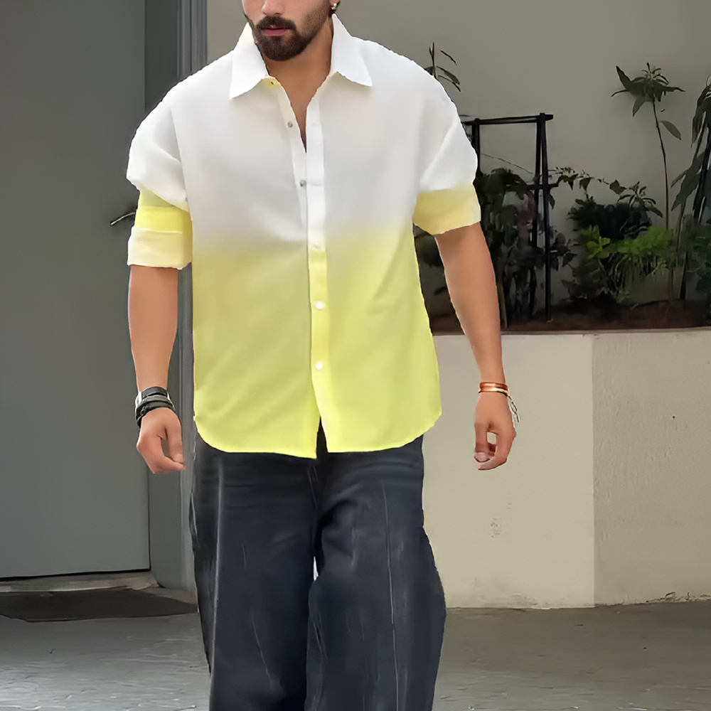 Simple and lightweight gradient shirt
