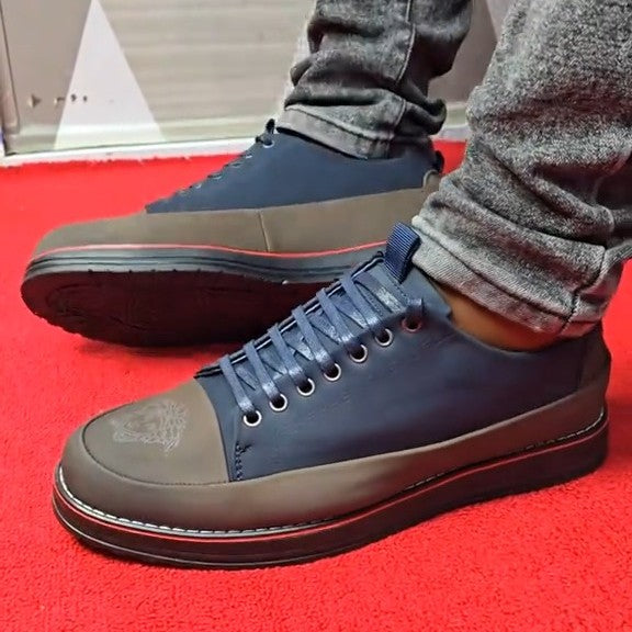 Men's Color-block Smart Casual Shoes