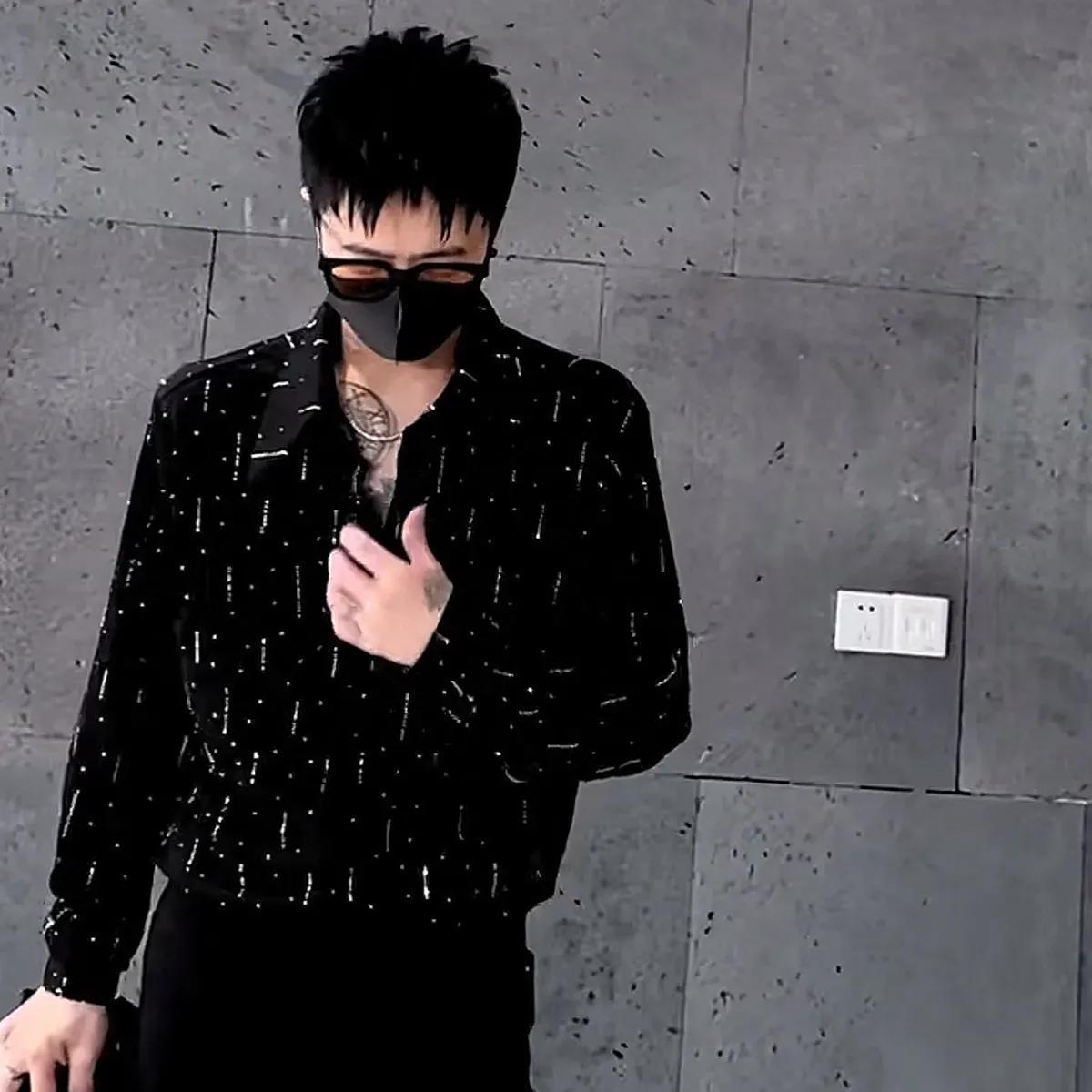Black Fashion Casual Loose-Fit Shirt