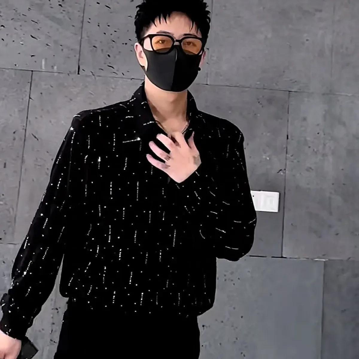 Black Fashion Casual Loose-Fit Shirt