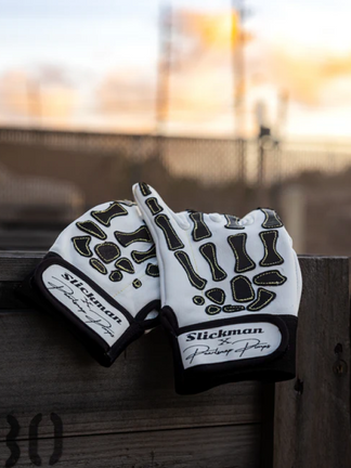 X Pearlsnap Pimps Skeleton Tig Welding Glove