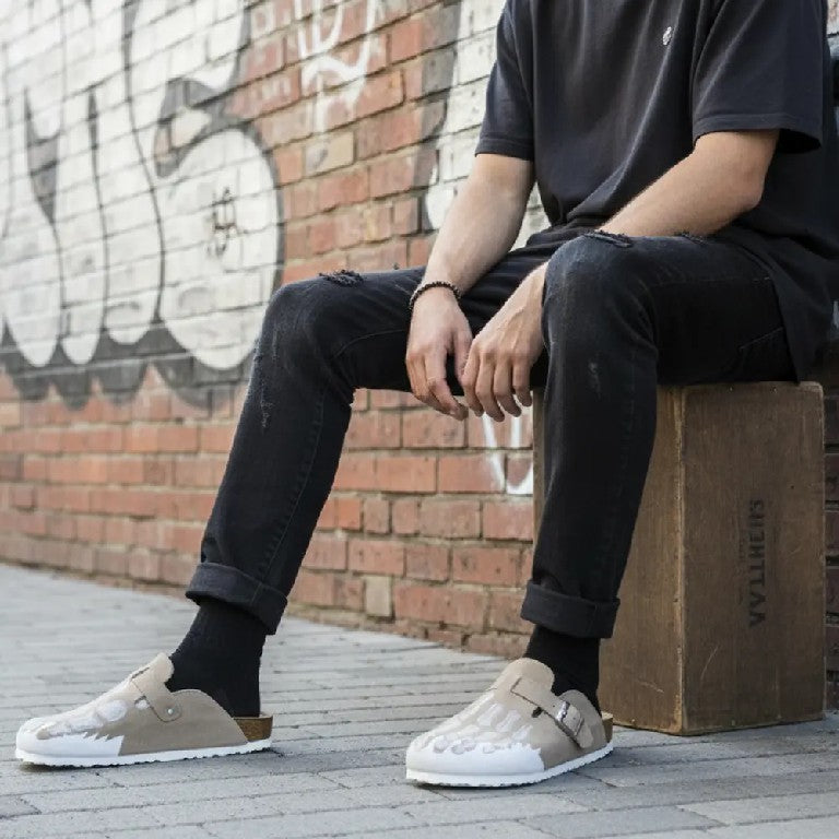 Men's Suede Clogs