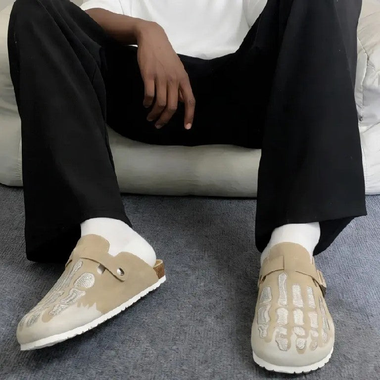 Men's Suede Clogs